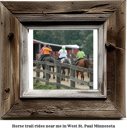 horse trail rides near me in West St. Paul, Minnesota